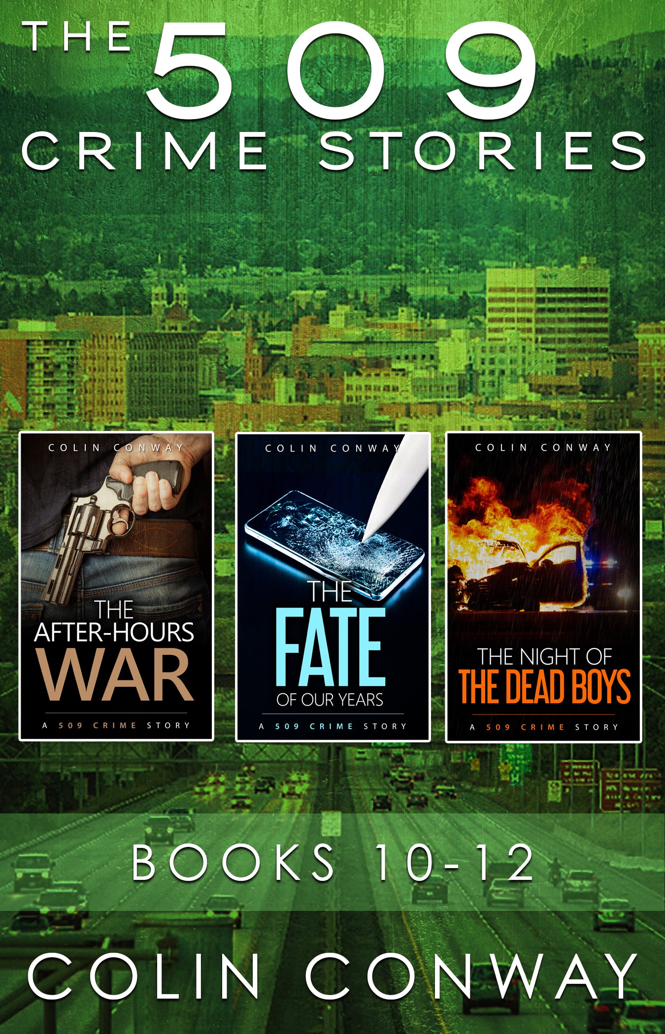 The 509 Crime Stories are intense crime fiction novels by Colin Conway. Imagine if NYPD BLUE occurred in the Pacific Northwest, and you’ll have a good idea of what this series is about.