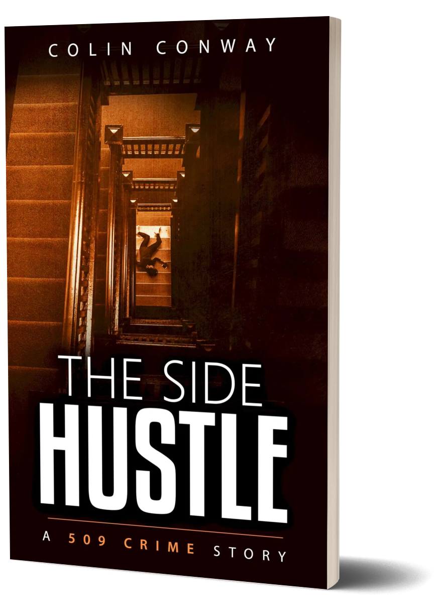 THE SIDE HUSTLE is an intense crime fiction novel by Colin Conway. Imagine if NYPD BLUE occurred in the Pacific Northwest, and you’ll have a good idea of what this series is about.