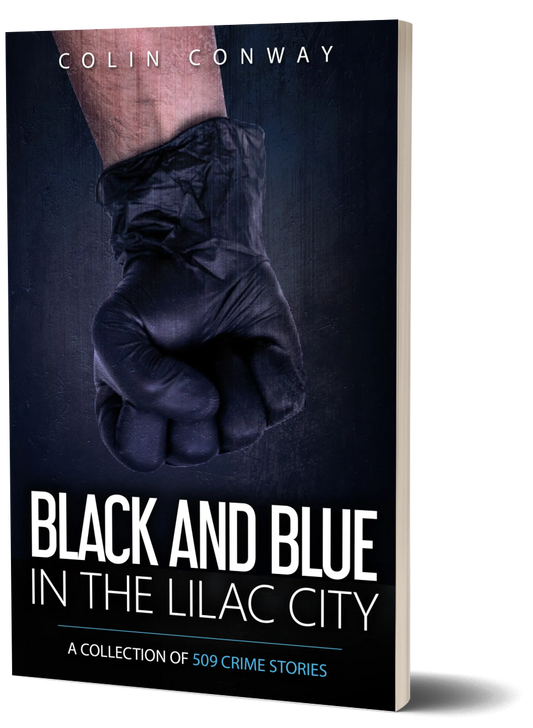 BLACK AND BLUE IN THE LILAC CITY is an intense crime fiction novel by Colin Conway. Imagine if NYPD BLUE occurred in the Pacific Northwest, and you’ll have a good idea of what this series is about.