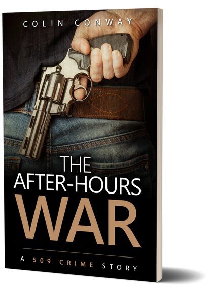 THE AFTER-HOURS WAR is an intense crime fiction novel by Colin Conway. Imagine if NYPD BLUE occurred in the Pacific Northwest, and you’ll have a good idea of what this series is about.